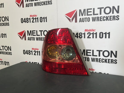 2003 Toyota Corolla Left Taillight