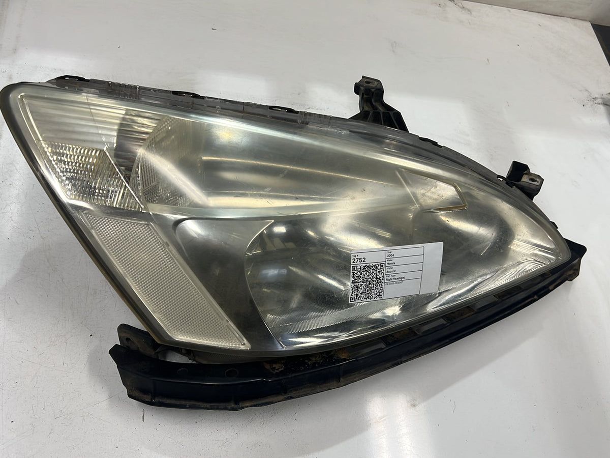 2003-2007 Honda Accord CM Right Headlight