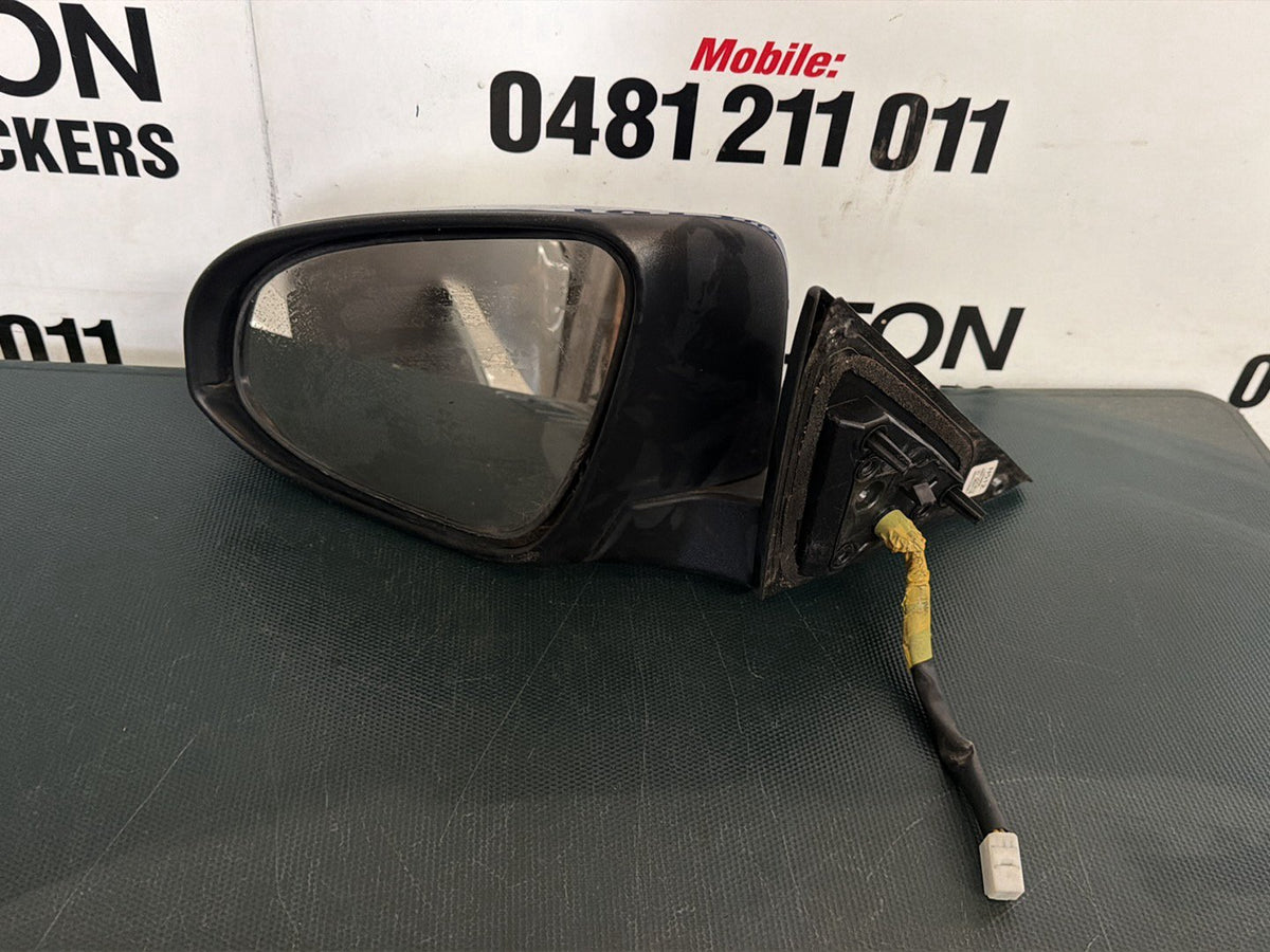 Nov 2011 to Mar 2015 - Toyota Camry Altise Atara R Atara S Atara SX Hybrid H RZ ASV50 AVV50 - Left Door Mirror - Non-Blind Spot Monitor