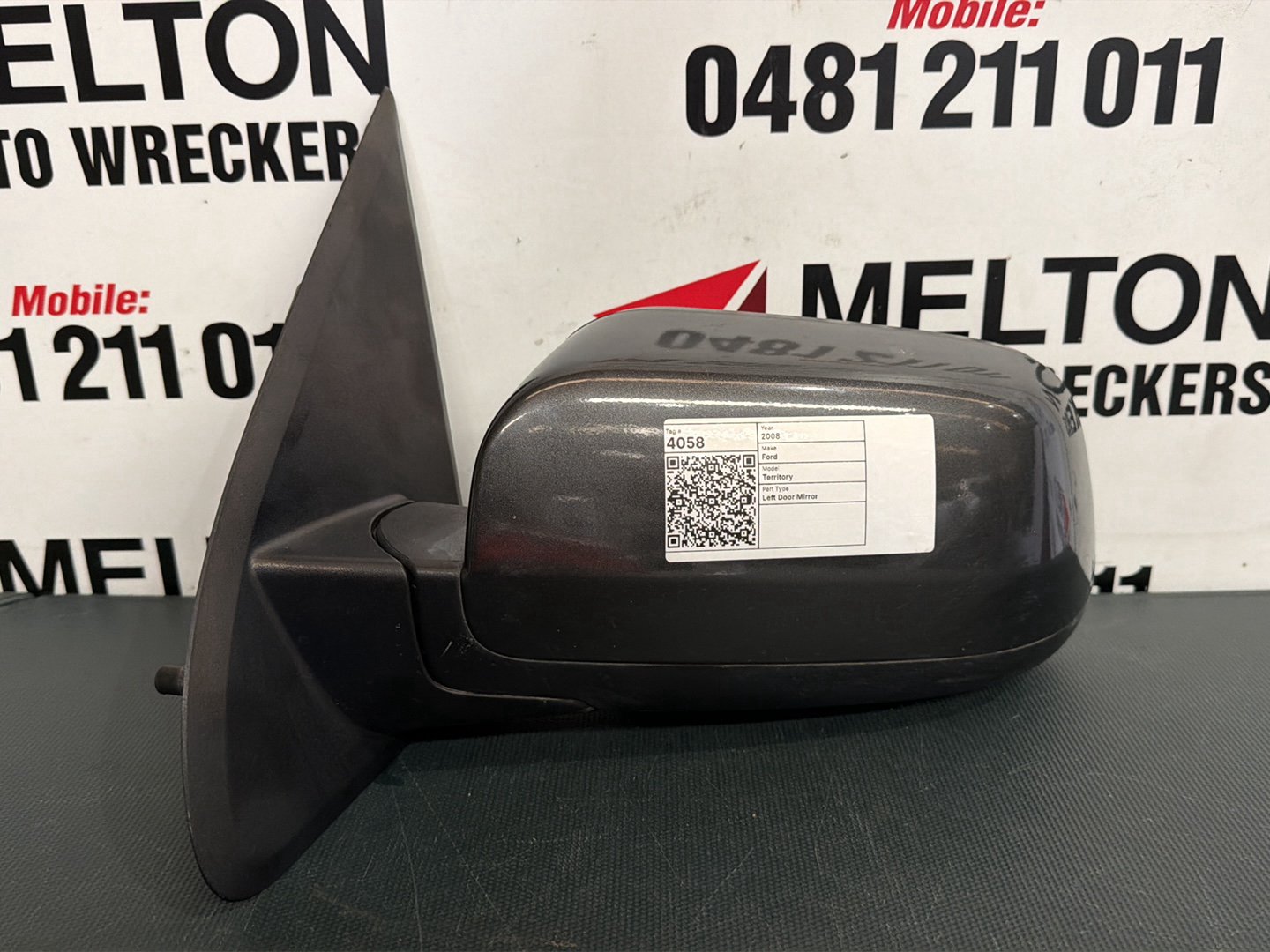 May 2004 to Apr 2011- Ford Territory SX SY SY MkII TX- Left Door Mirror- Non-Temp Sensor