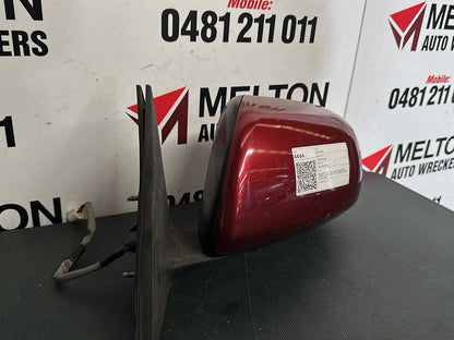 Aug 2007 to Jul 2010- Toyota Kluger GSU40 GSU45- Left Door Mirror- Non-Puddle Lamp Type, Colour Coded
