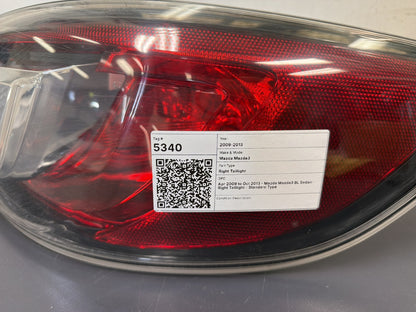 Apr 2009 to Oct 2013 - Mazda Mazda3 BL Sedan - Right Taillight - Standard Type