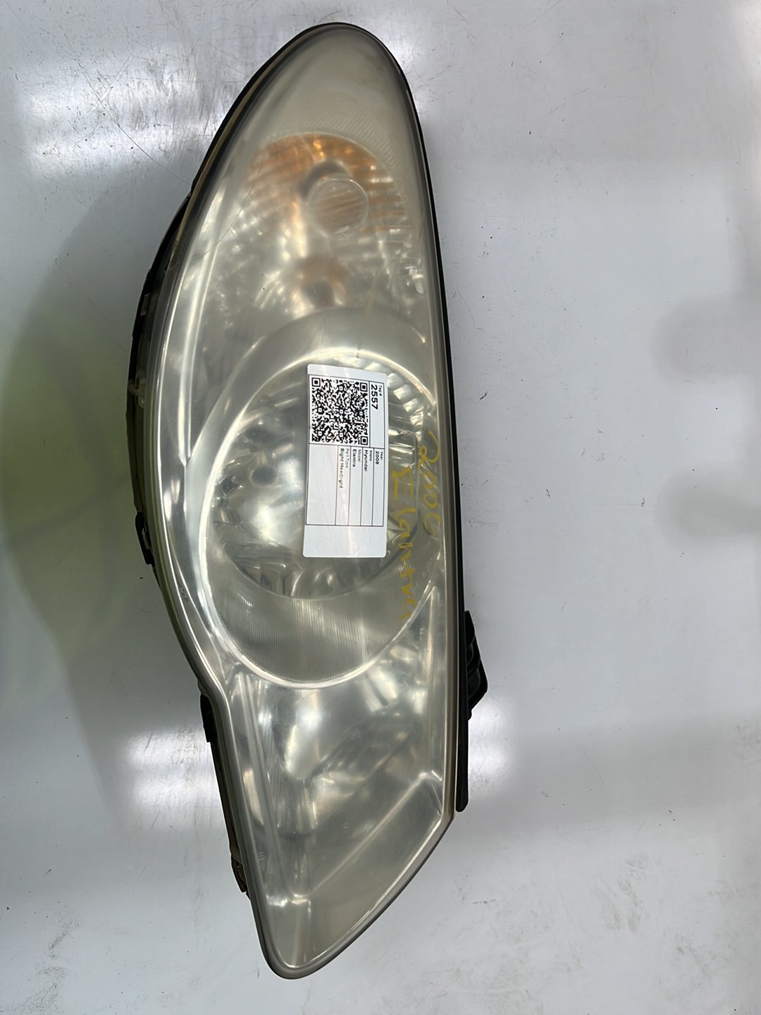 Aug 2006 to Mar 2011 - Hyundai Elantra HD - Right Headlight