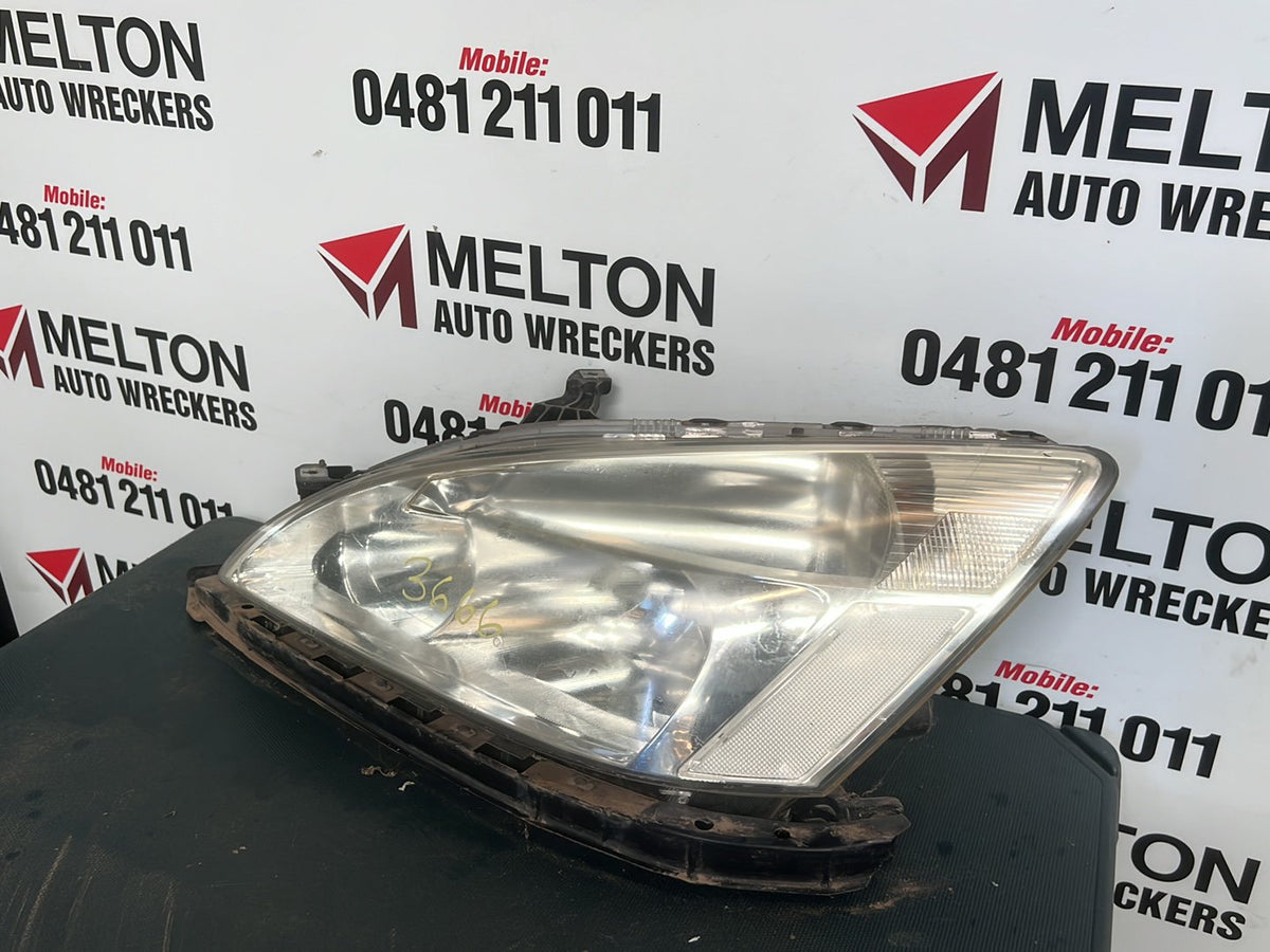 2003-2007 Honda Accord CM- Left Headlight