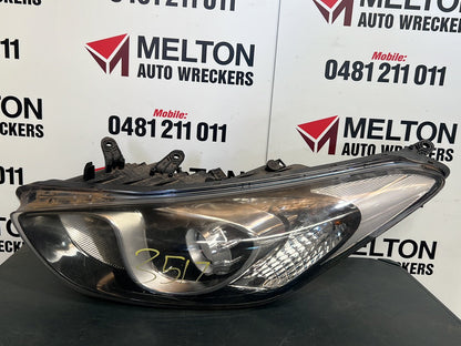 Mar 2012 to Feb 2017 - Hyundai i30 GD Hatchback 5 Door - Left Headlight - Halogen Type