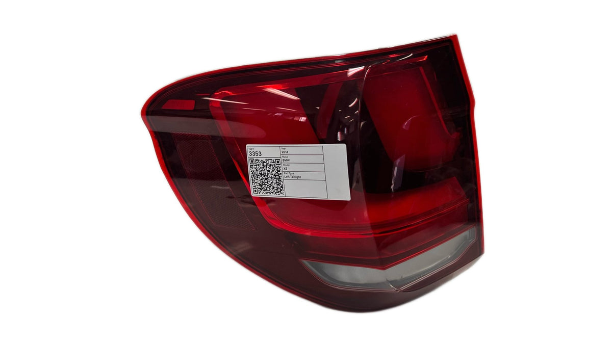 2014 BMW X5 Left Taillight