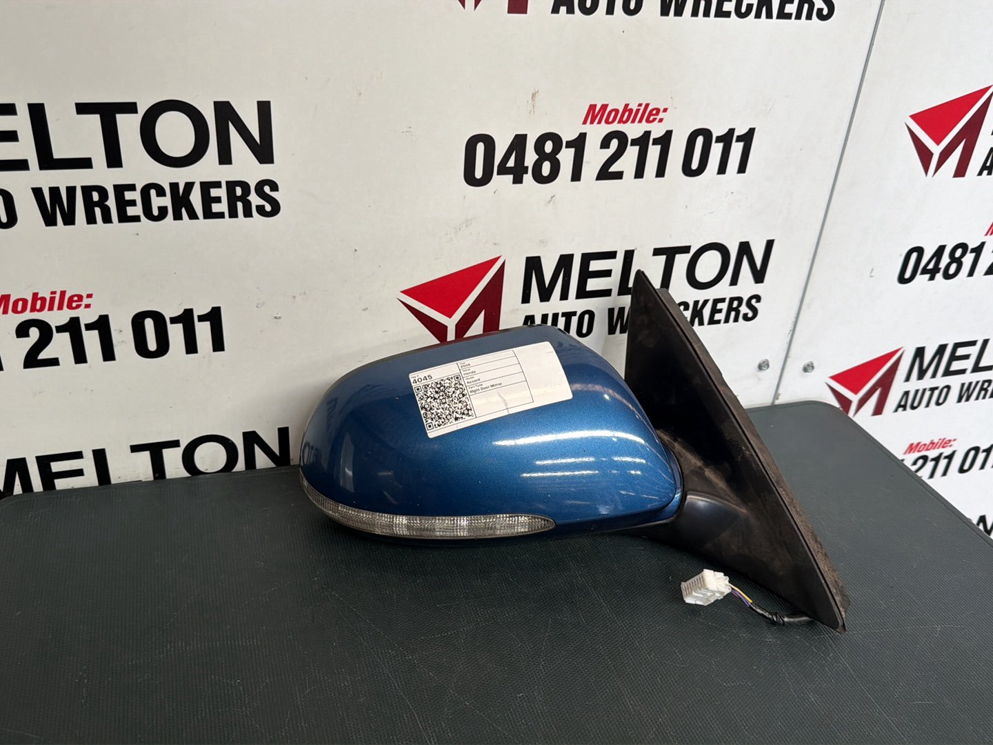 Jun 2003 to Mar 2008- Honda Accord 7th Gen Euro VIN JHMCL95/JHMCL96- Right Door Mirror- Cl