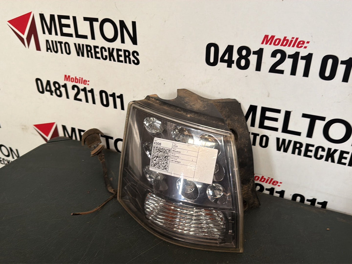 Nov 2006 to Oct 2012 - Mitsubishi Outlander ZG ZH - Left Taillight - Body Mounted