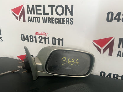 Aug 1997 to Sep 2000- Toyota Camry- Right Door Mirror- Power Adjust, Colour Coded, Sk20