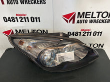Jan 2008 to Apr 2012 - Hyundai i30 FD - Right Headlight - Black Insert Type