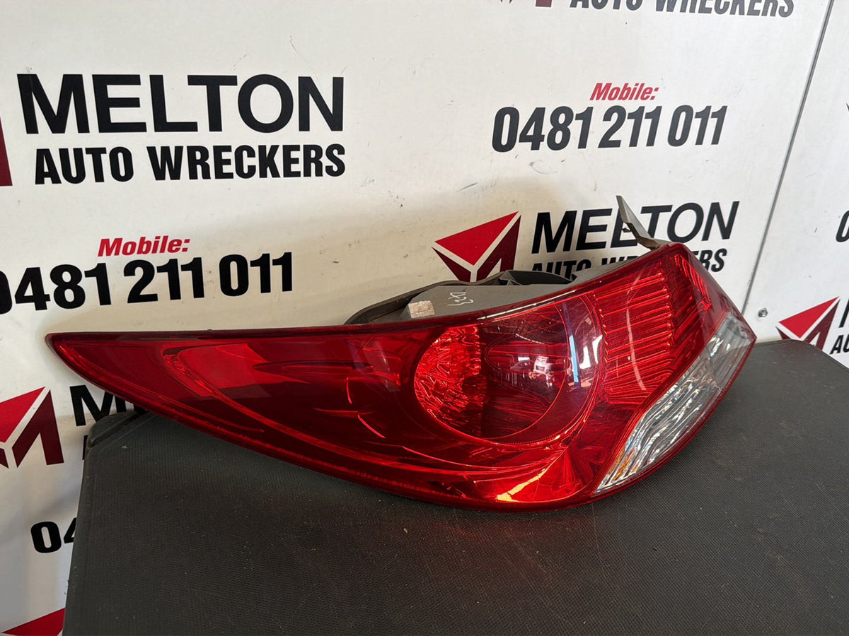 May 2011 to Aug 2014- Hyundai Accent RB Sedan- Left Taillight