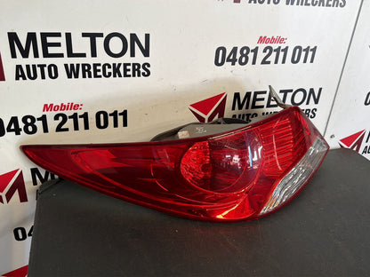 May 2011 to Aug 2014- Hyundai Accent RB Sedan- Left Taillight