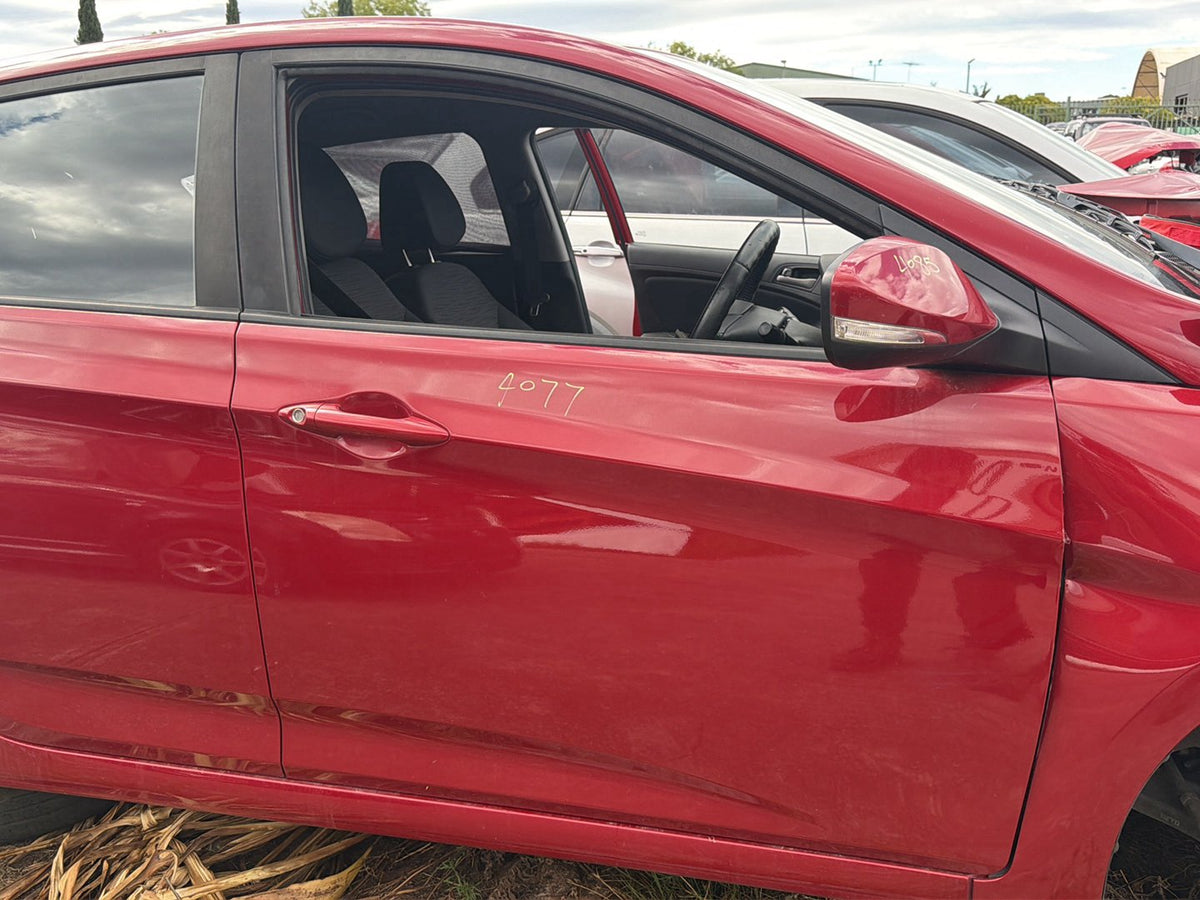 May 2011 to Dec 2019- Hyundai Accent RB- Right Front Door