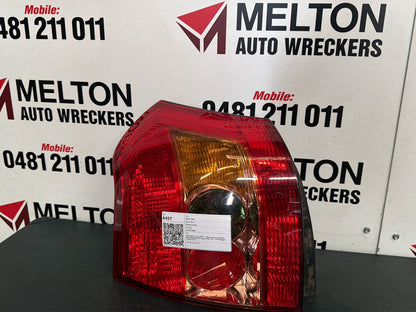 Apr 2004 to Jun 2007- Toyota Corolla ZZE122 Hatchback Built in Japan VIN JTD- Left Taillight- Lens# 13-87