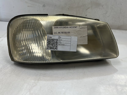 Jun 2000 to Feb 2003 - Hyundai Accent LC - Right Headlight