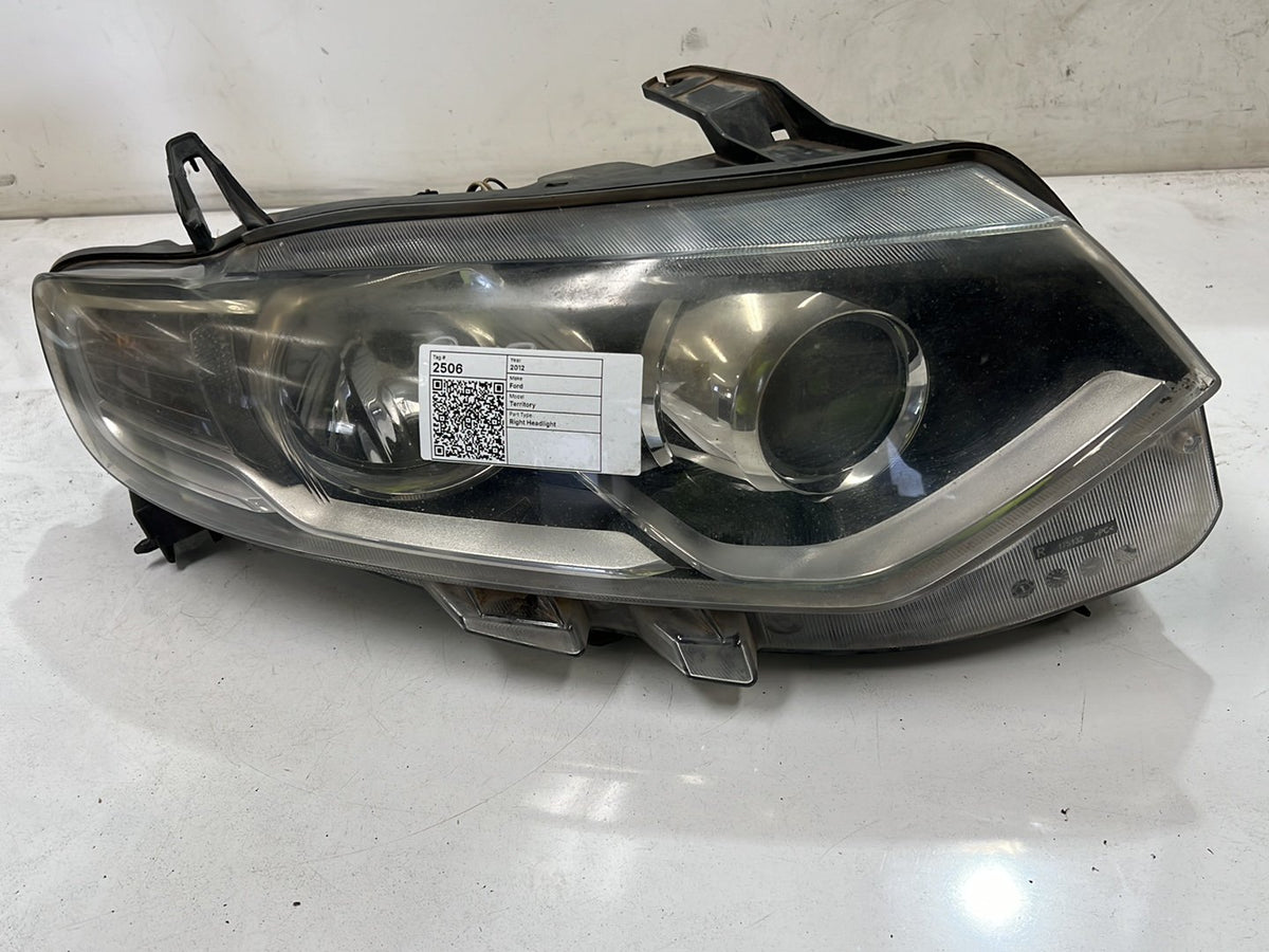 2012 Ford Territory SZ - Right Headlight
