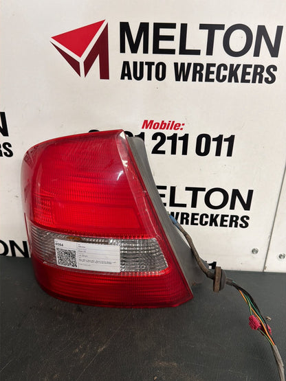 Sep 1998 to May 2002- Mazda 323 BJ Sedan- Left Taillight- Clear Type