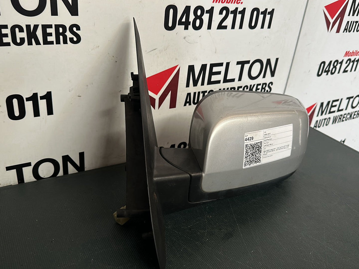 May 2004 to Apr 2011- Ford Territory SX SY MkII TS- Left Door Mirror- Non-Memory Type, Temp Sensor