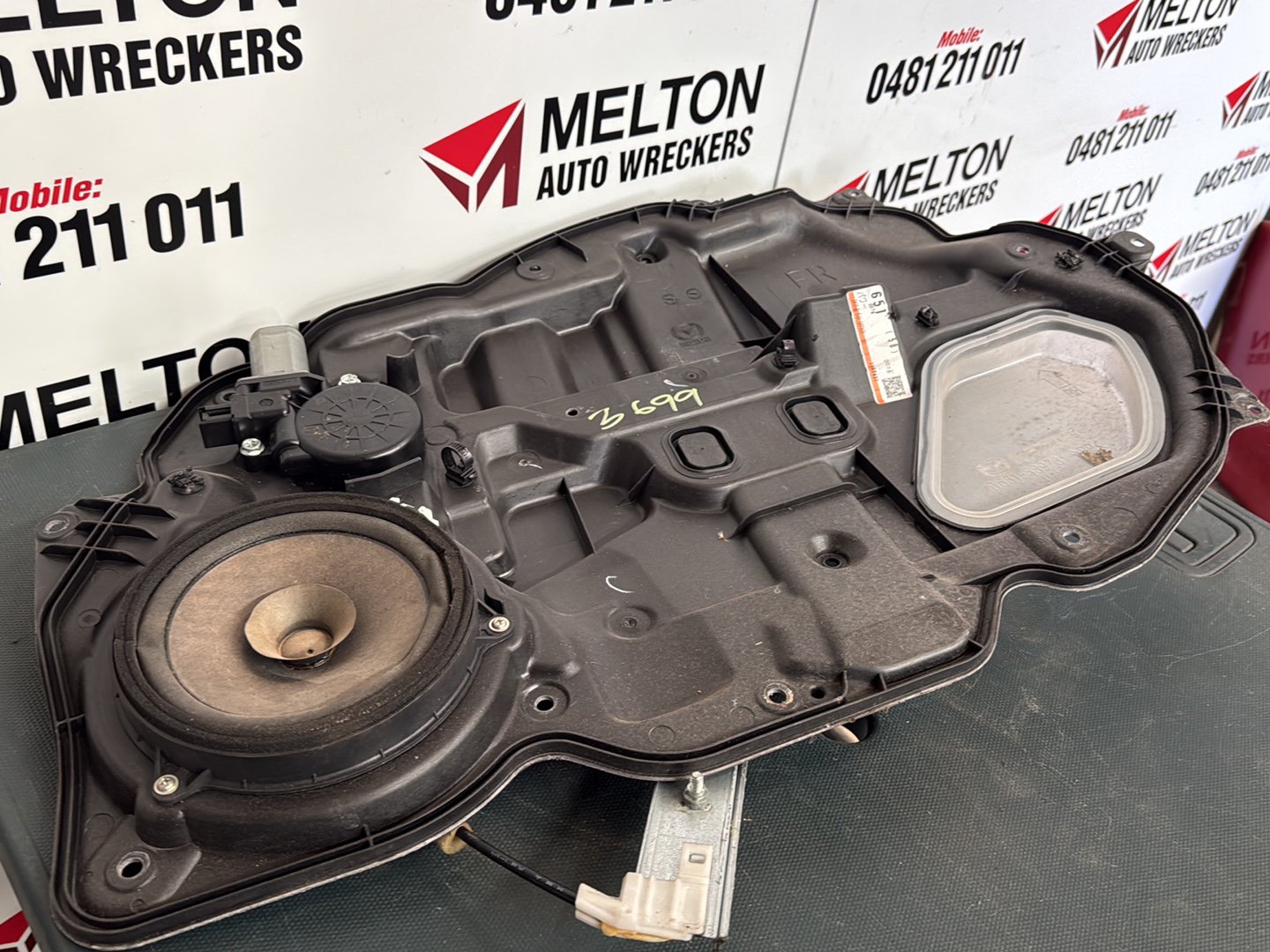 2011 Mazda 2 - Right Front Window Regulator/Motor