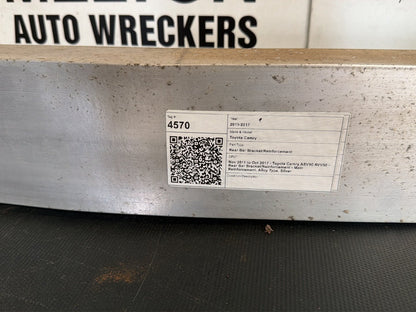 Nov 2011 to Oct 2017- Toyota Camry ASV50 AVV50- Rear Bar Bracket/Reinforcement- Main Reinforcement, Alloy Type, Silver