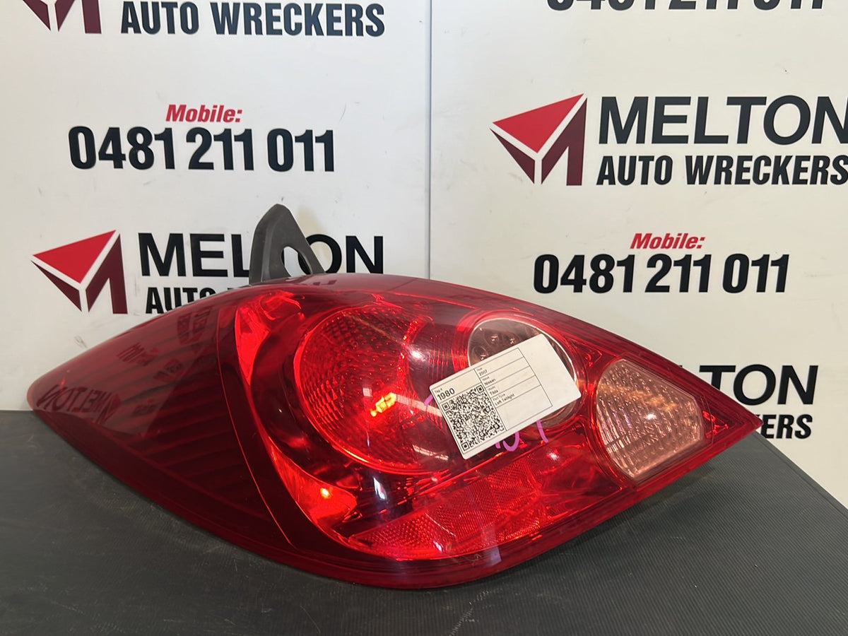 2007 Nissan Tiida C12 - Left Taillight